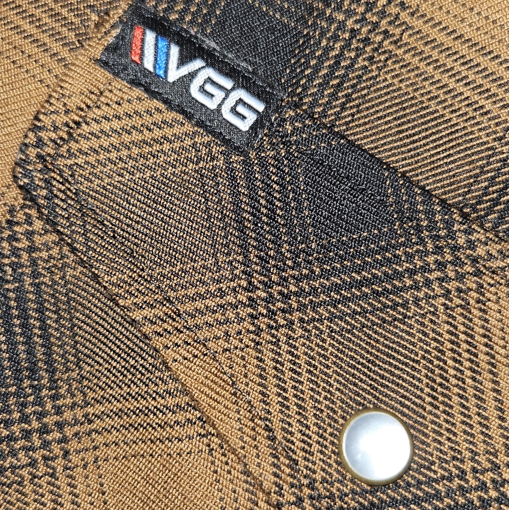 Official Vice Grip Garage VGG x DIXXON Going To Town Flannel in Tan & Black 5XL